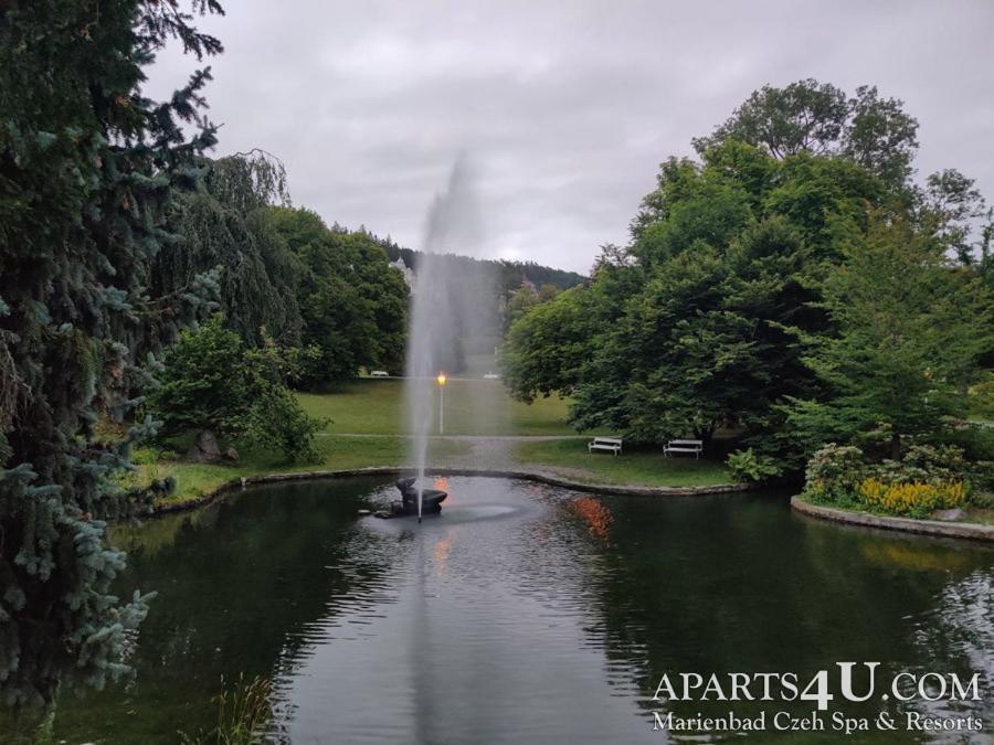 Apartment Grun Wald Mariánské Lázně Dış mekan fotoğraf