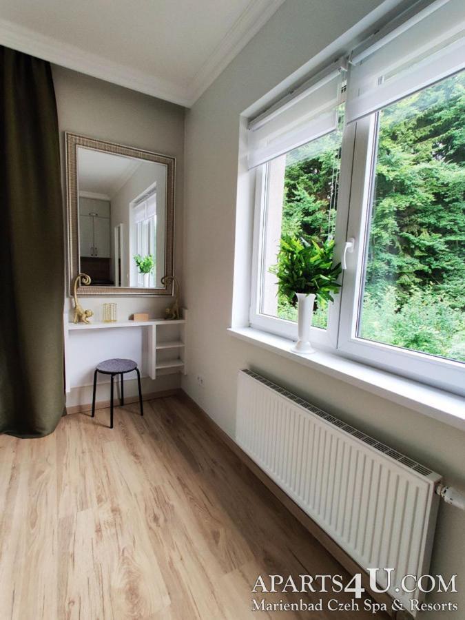 Apartment Grun Wald Mariánské Lázně Dış mekan fotoğraf