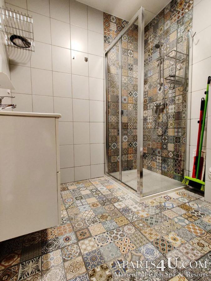 Apartment Grun Wald Mariánské Lázně Dış mekan fotoğraf