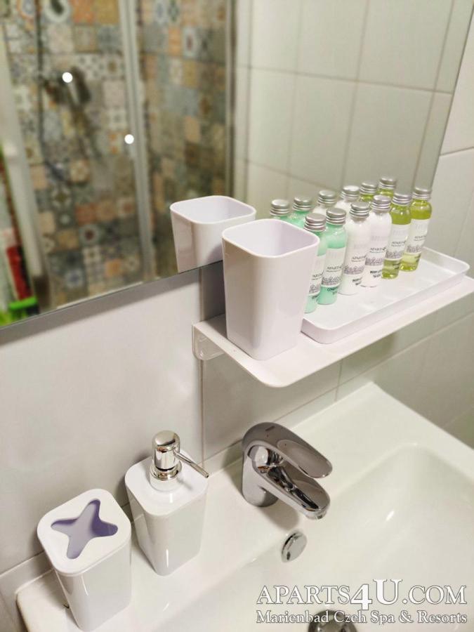 Apartment Grun Wald Mariánské Lázně Dış mekan fotoğraf