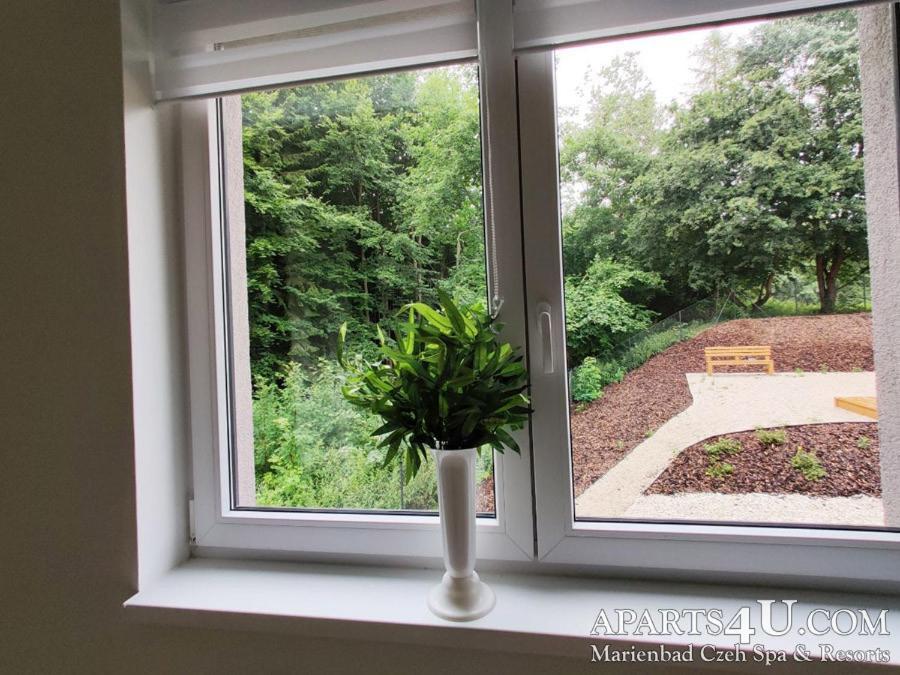 Apartment Grun Wald Mariánské Lázně Dış mekan fotoğraf