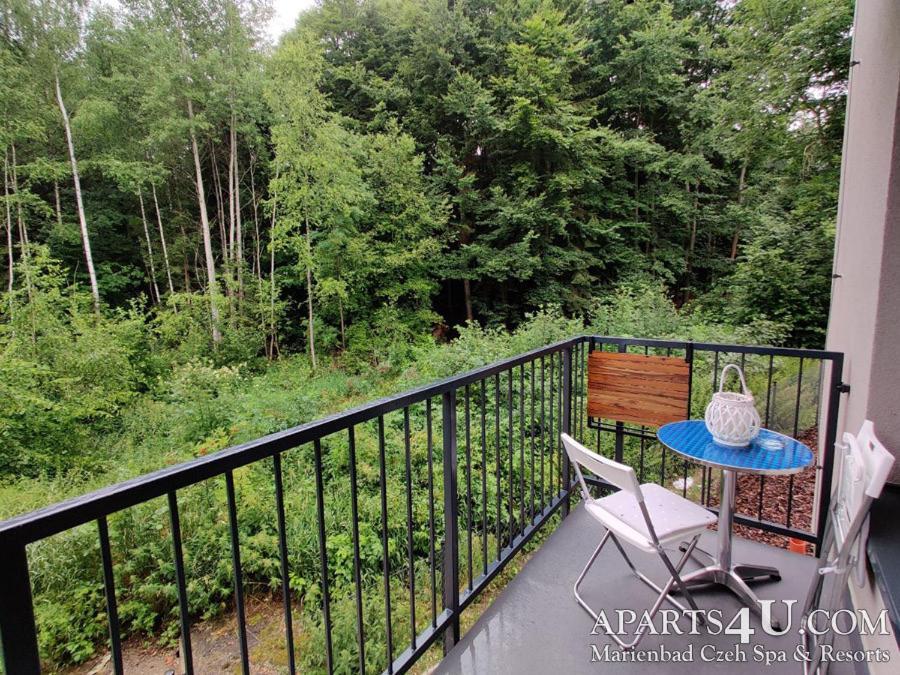 Apartment Grun Wald Mariánské Lázně Dış mekan fotoğraf